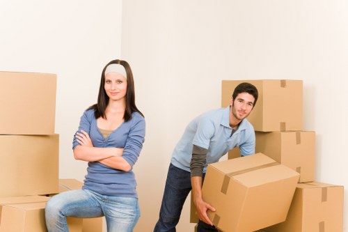 Keyboard navigation and clear headings on a moving services page