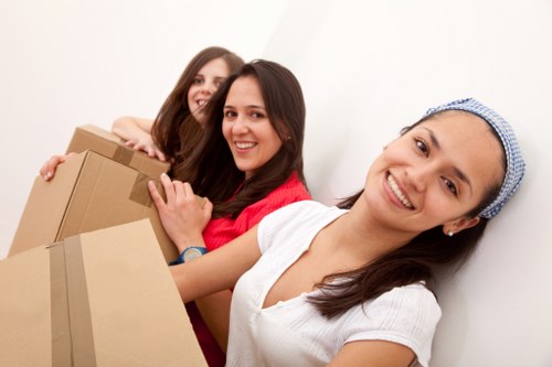 Final terms section outlining legal agreement for man and van services