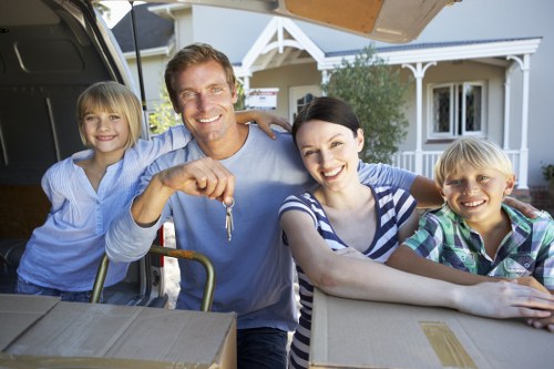 Removalists handling a flat move in Twickenham with care