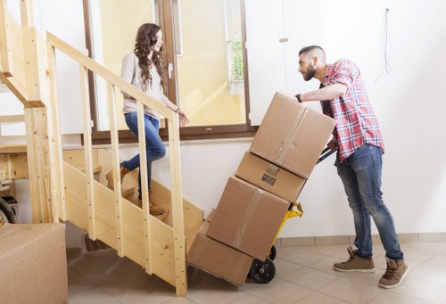 House removal service supporting a Twickenham family relocation