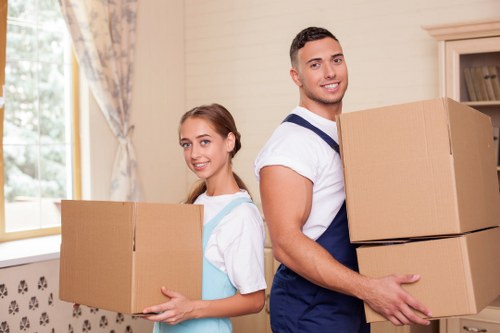 Careful labelling and unpacking service for a new property in Twickenham