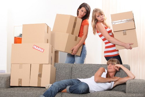 Selection of sturdy cartons and protective packing supplies for local customers